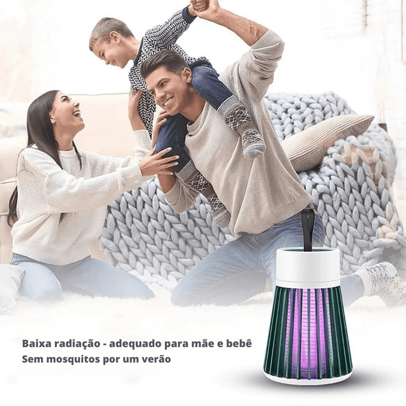 LumiGuard - Lâmpada Elétrica Mata-Mosquitos com Luz UV