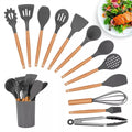 CookPro 12 Peças - Kit de Utensílios de Cozinha em Silicone