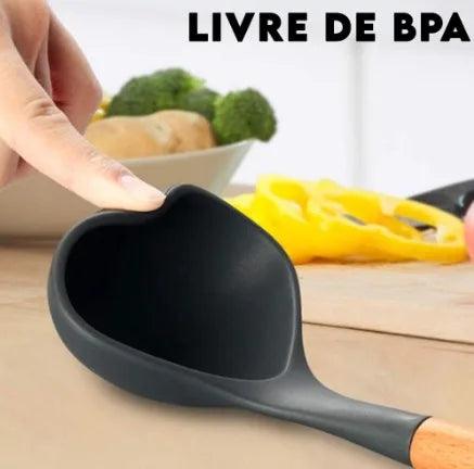 CookPro 12 Peças - Kit de Utensílios de Cozinha em Silicone